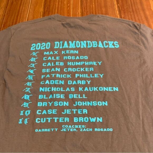 Diamondbacks 2020 Team Arizona T-Shirt M - Picture 4 of 6